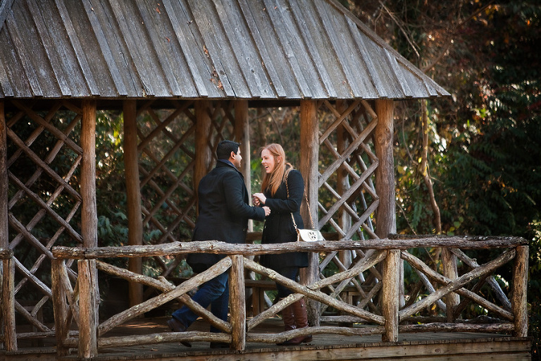 proposing at the Biltmore Estate