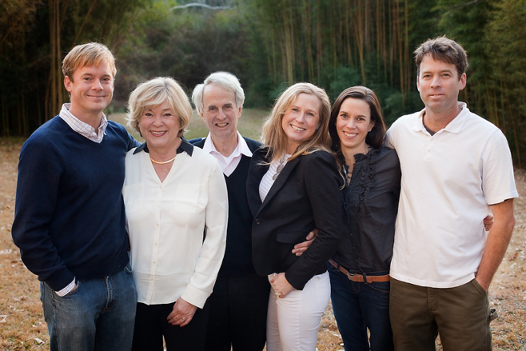 extended family photo session in Asheville